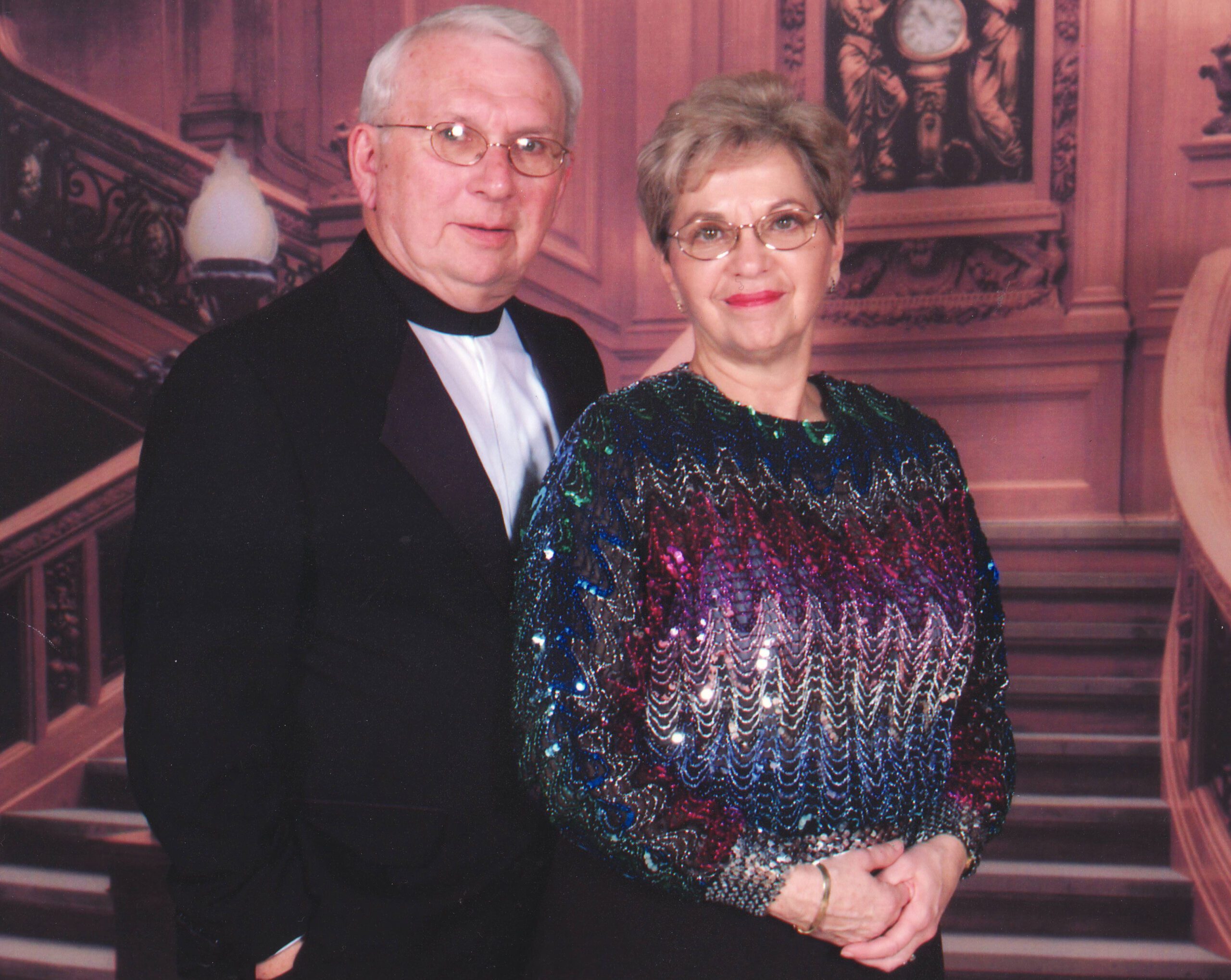 Smiling man and Woman