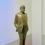 mock up of the Mayor Ron Young Tribute Statue by Antonio Tobias Mendez “Toby”