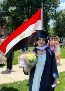 Meray at graduation